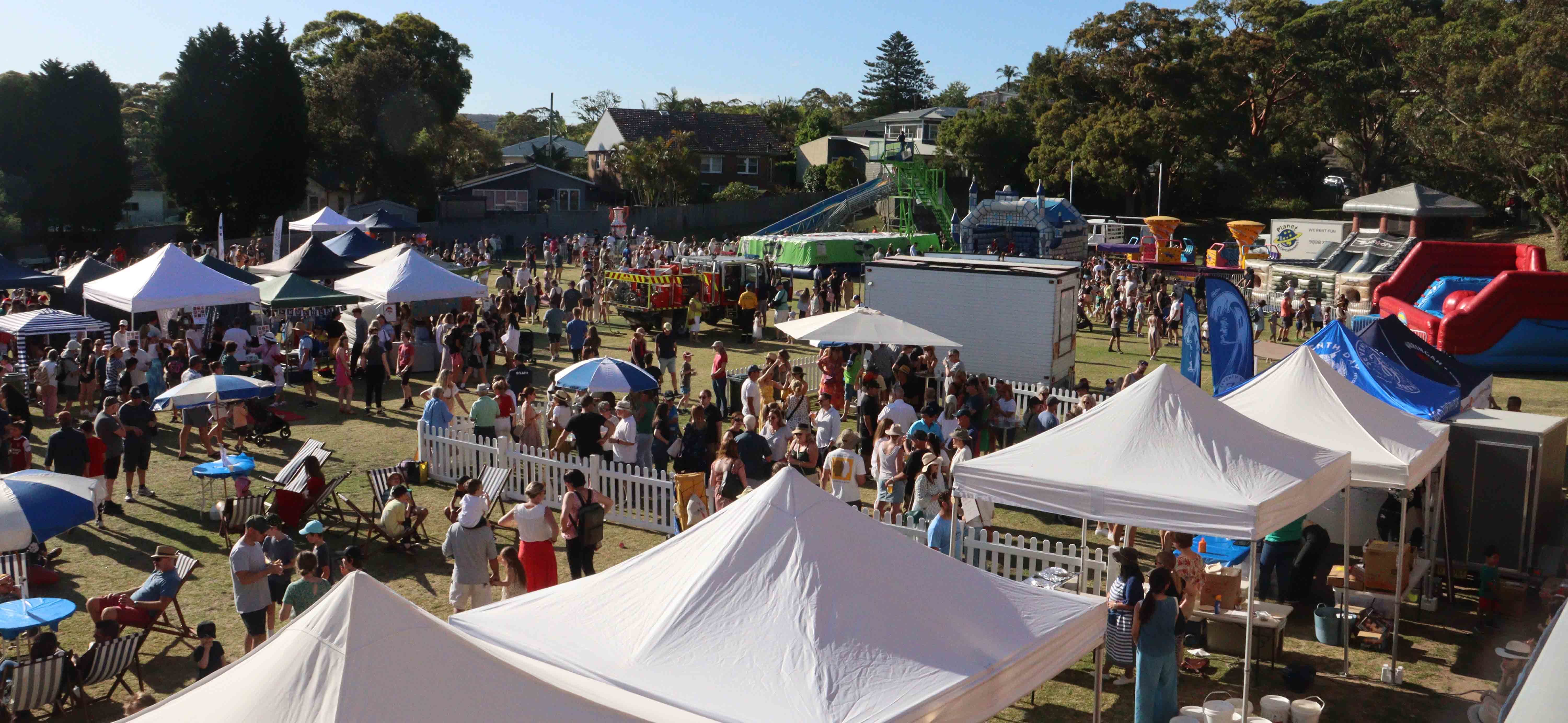 Stalls, bars and rides